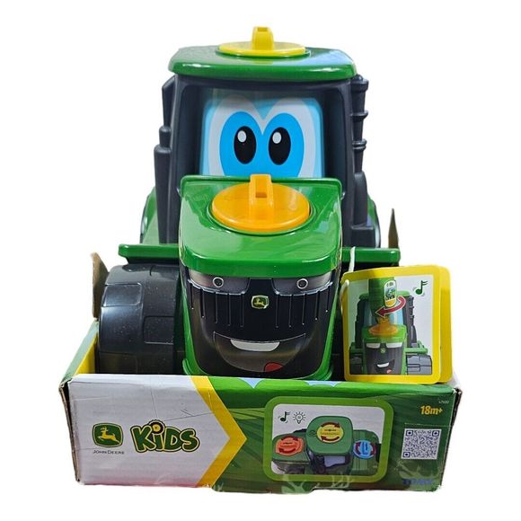 John Deere Kids Key n Go Johnny Tractor  Ages 18m New In Box - Picture 1 of 8